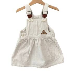 Mothercare Vintage Corduroy Jumper Dress - White - 90cm